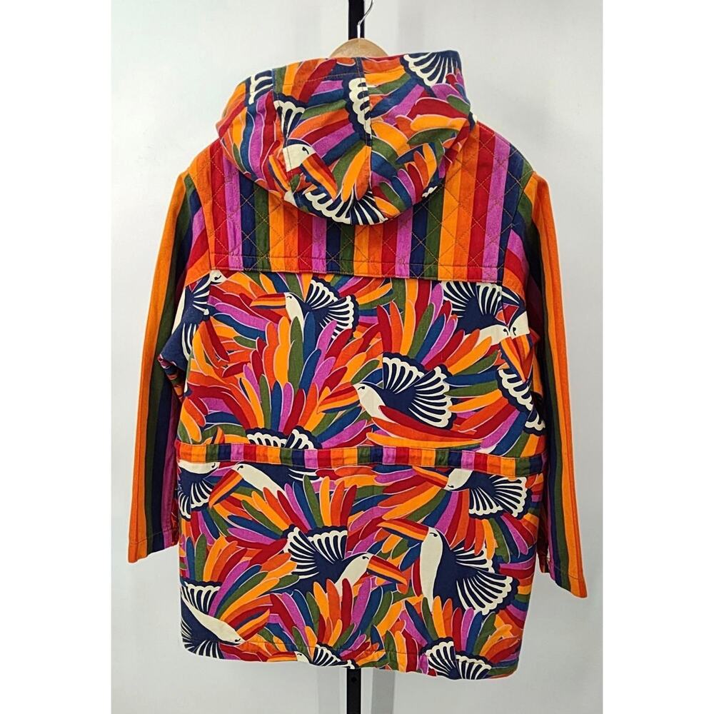 Farm Rio Quilted Coat with Fleece Lining - Picture 2 of 4